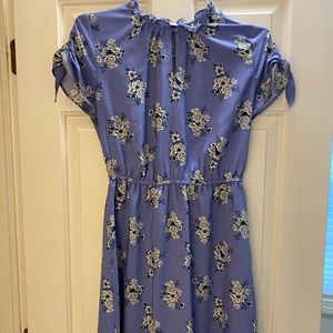 Loft lavender flower dress